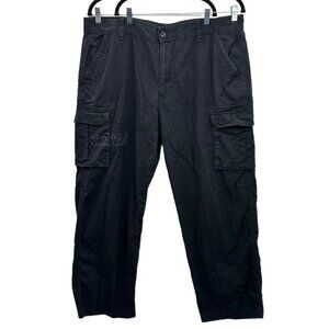 Smith's Workwear Black Stretch Cargo Pants Size 42 X 30
